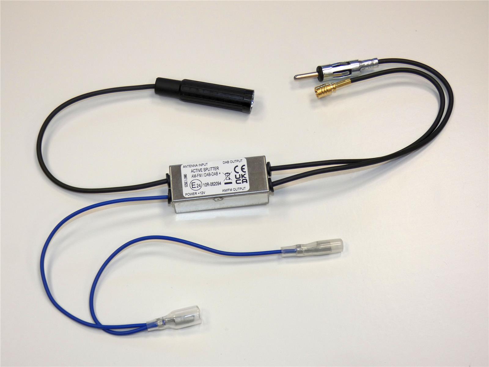 DAB+ Antennensplitter Adapter für passive PKW Antennen
